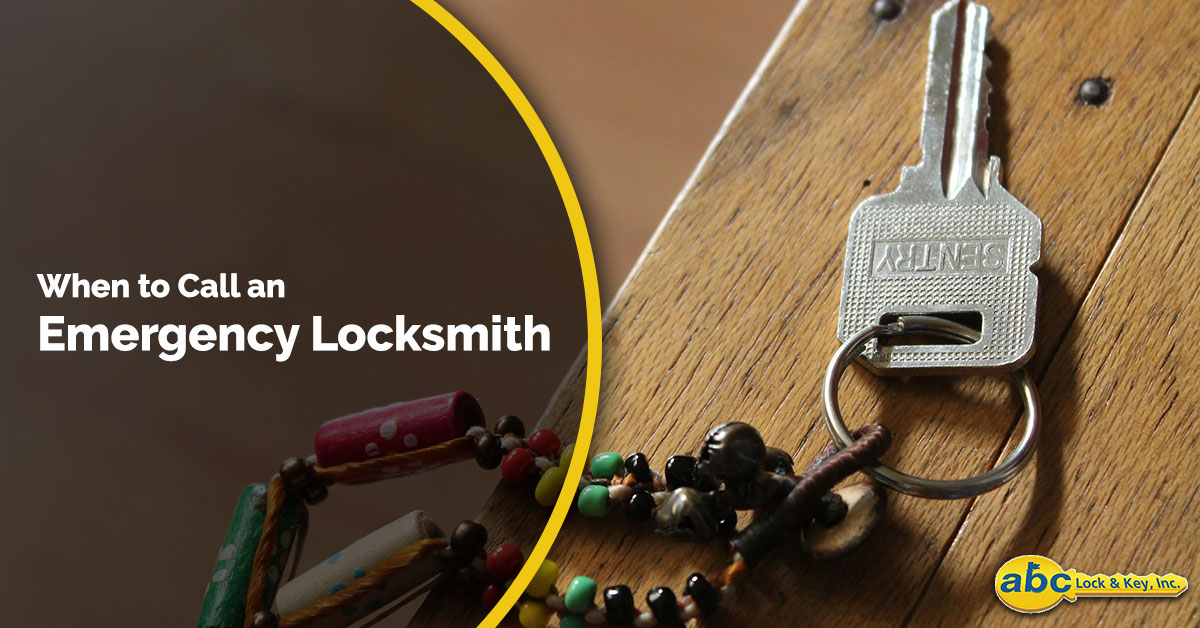 When to Call an Emergency Locksmith