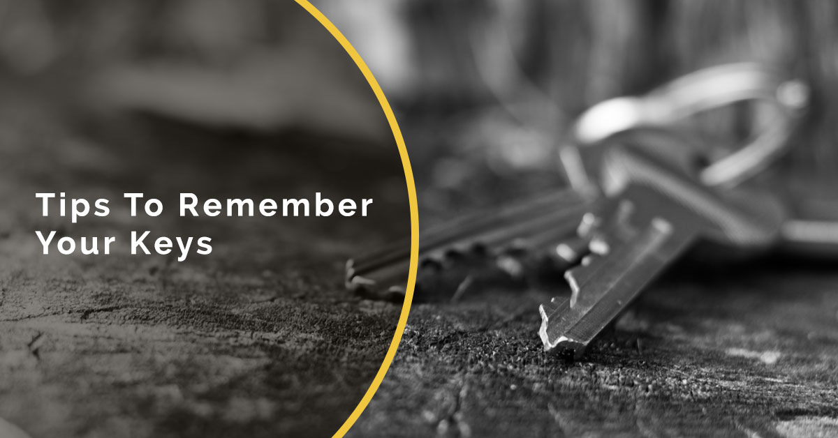 Tips To Remember Your Keys